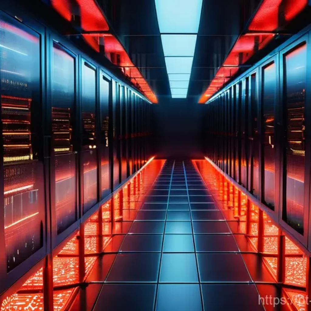 정보보안학 침해 사고 사례 연구 - **Prompt 1: The Cascading Data Breach**
"A visually striking, high-angle shot of a sprawling, fu...