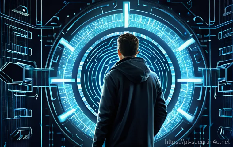 정보보안학 보안 시스템 점검 - **Prompt 1: Vigilant Against Digital Scams**
    A young adult, approximately 20-25 years old, with ...