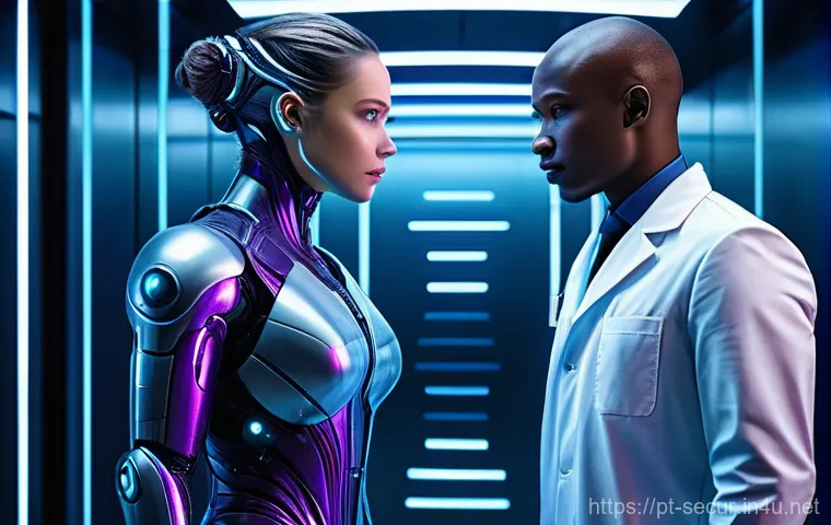 정보보안학 보안 정책 - **Strong Defenses - Passwords and 2FA as Your Shield:**
    "A determined-looking individual, fully ...